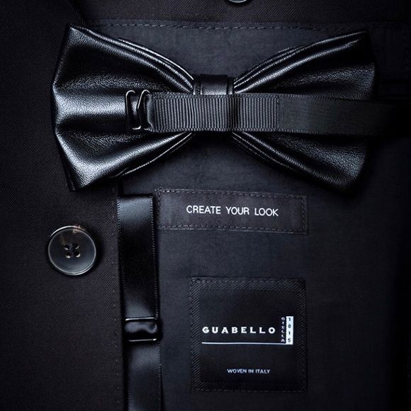 Luxury Feather Bow Tie - Picture 2 of 5